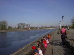 Na obali rijeke Drave u Osijeku
