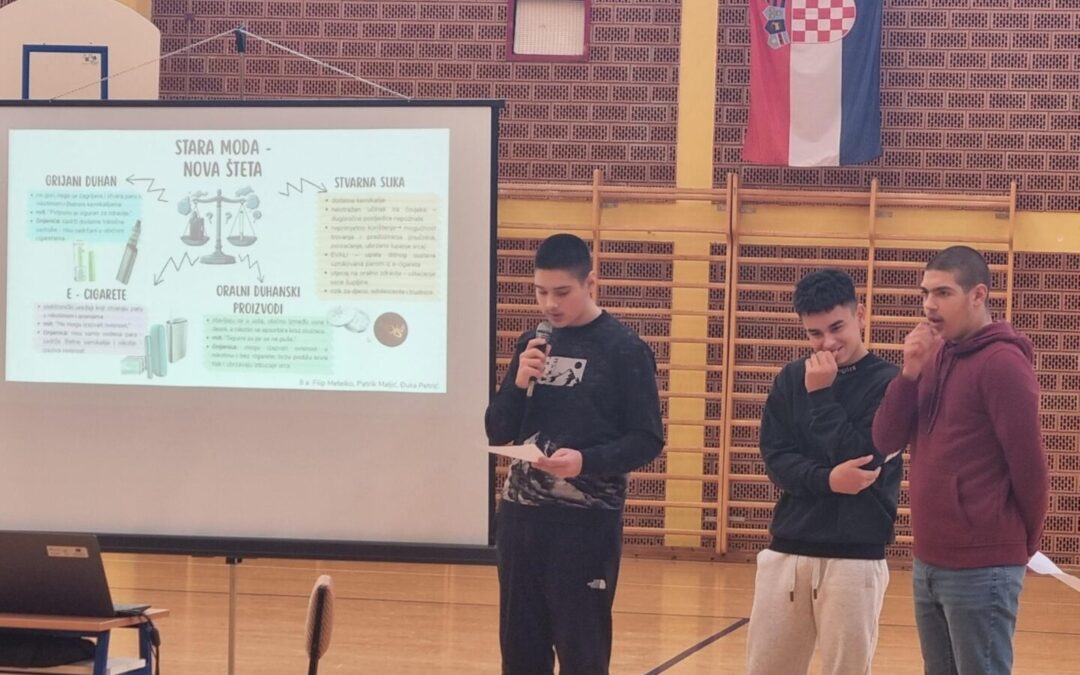 Mladi protiv ovisnosti: U Cerniku održana velika izložba i program devet škola