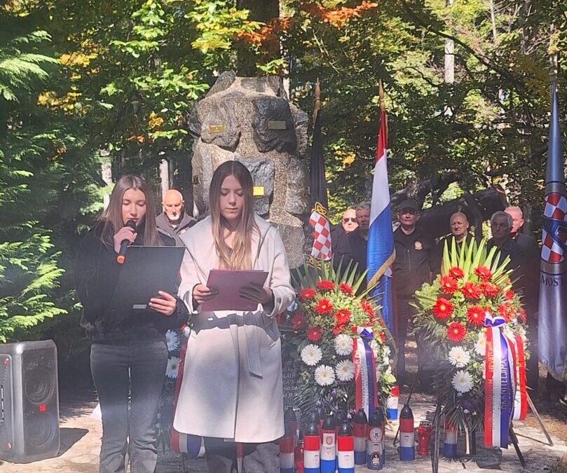 Naša škola sudjelovala u obilježavanju 35. obljetnice osnutka Samostalne psunjske satnije